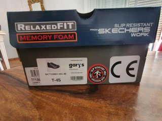 Skechers Work:(SK77156EC) para Hombre No45