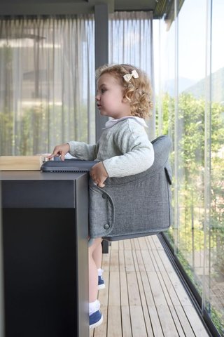 Inglesina silla de mesa plegable portátil
