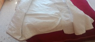 3 Colchas Cama 135x180 cm de algodon