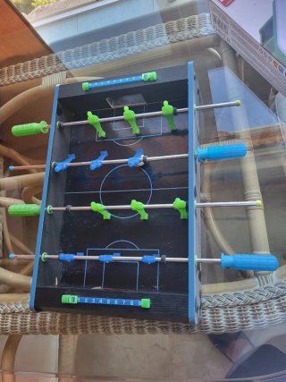 Futbolín de mesa