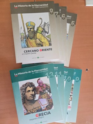 La historia de la humanidad en 7000 ilustraciones.