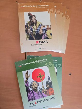 La historia de la humanidad en 7000 ilustraciones.