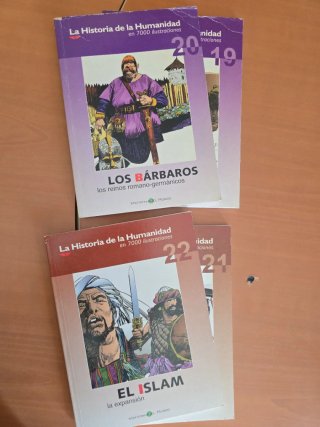 La historia de la humanidad en 7000 ilustraciones.