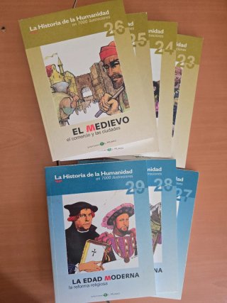 La historia de la humanidad en 7000 ilustraciones.