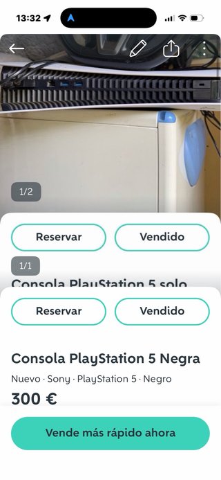Consola PlayStation 5 Negra