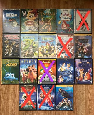 Películas Infantiles DVD (Español)