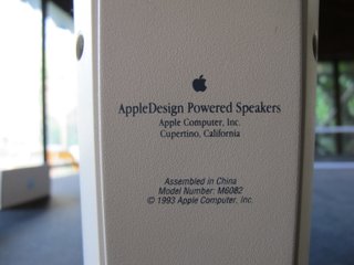 Altavoces AppleDesign M6082 (1993)