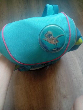 Mochila Ergobag escolar turquesa