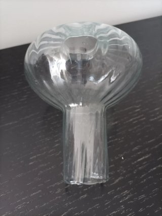 Tulipano di vetro vintage