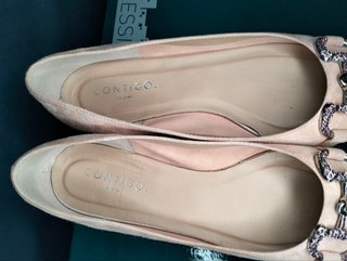Ballerine Contigo Milano Camoscio Cipria