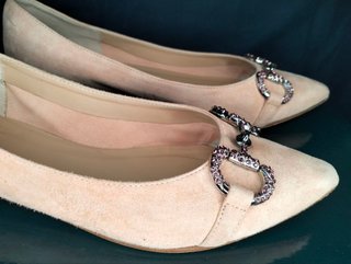 Ballerine Contigo Milano Camoscio Cipria