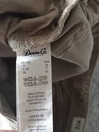 Bermudas T.38 Denim Co Beige