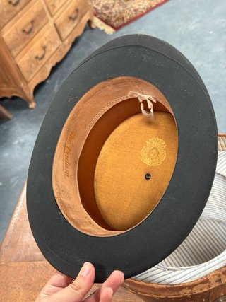 Sombrero de copa y caja original 1900