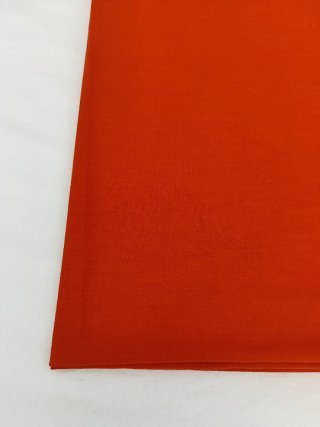 Tela de algodón color teja 70x133 cm