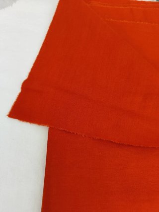 Tela de algodón color teja 70x133 cm