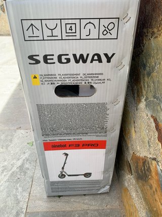 “PATINETE Eléctrico SEGWAY Ninebot F30 PRO”