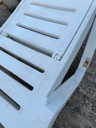 Amache da piscina bianche in plastica
