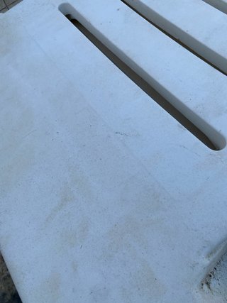 Amache da piscina bianche in plastica