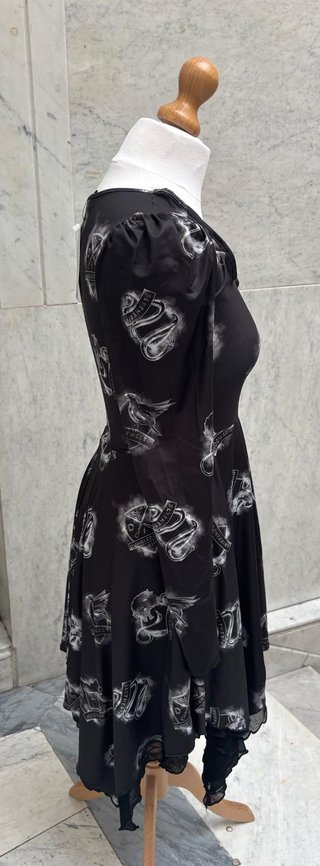 Vestido Harry Potter SHEIN gótico alternativo Hogw