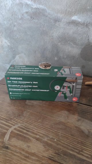 Manómetro para inflar ruedas Parkside