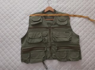 Chaleco de pesca multi-bolsillos marca Forlo Sport