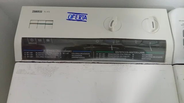 Lavadora Zanussi Carga Superior