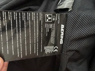 Abrigo Bering Campton Negro Moto