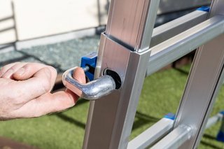 Escalera Multiuso Aluminio 4x5 Peldaños