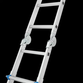 Escalera Multiuso Aluminio 4x5 Peldaños