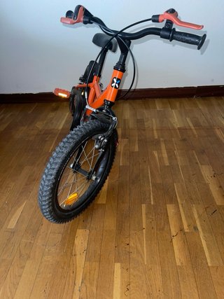 Bicicleta infantil Btwin naranja