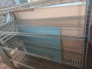 Estantería Metálica Cromada