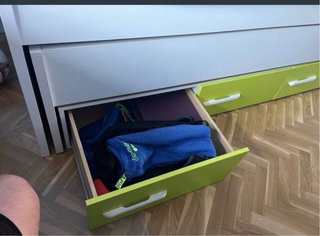Cama nido infantil blanca
