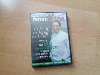DVD Cocina Fácil Ferran Adrià El Bulli