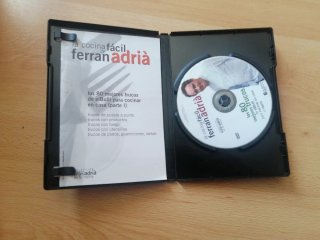 DVD Cocina Fácil Ferran Adrià El Bulli