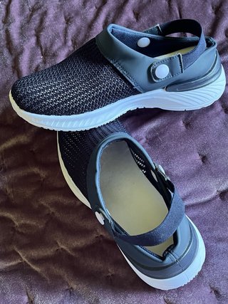 Zuecos Azul Marino Talla 39