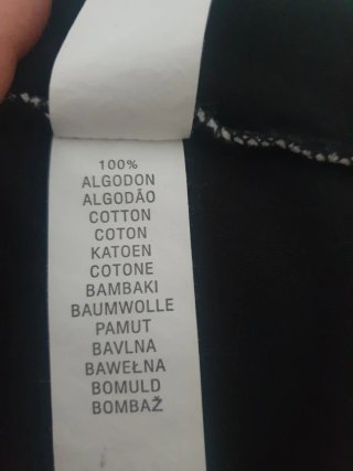 Camiseta Talla M Algodón Multicolor