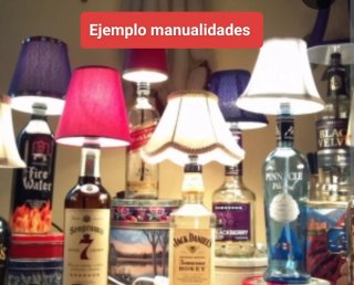 Bottiglia vuota di whisky Jameson Black Barrel