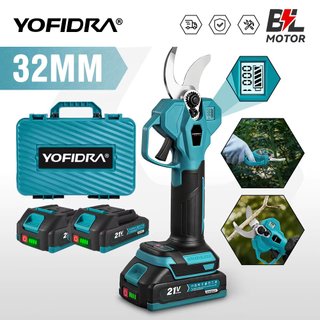 Tijeras de podar electricas con 2 baterias
