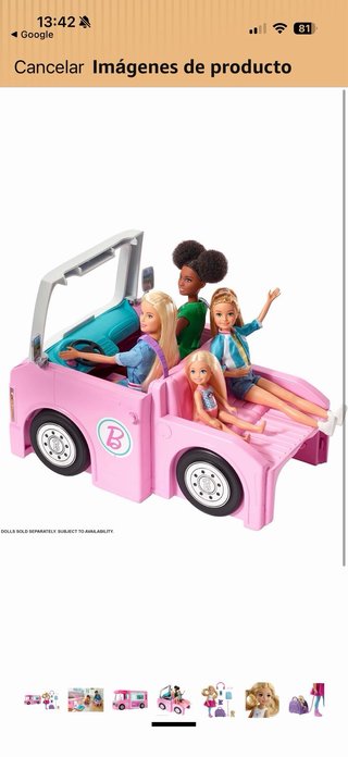Barbie Autocaravana 3 en 1 Transformable