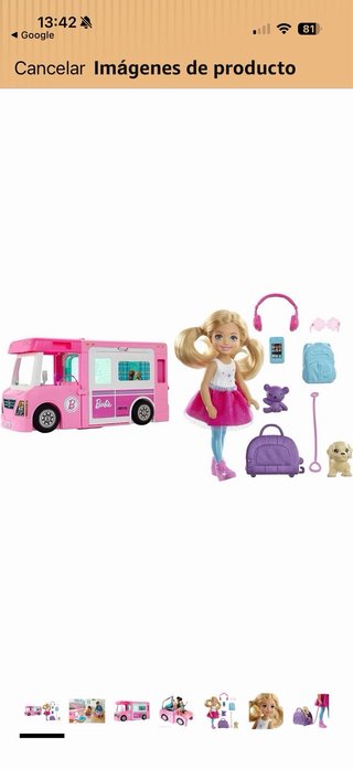 Barbie Autocaravana 3 en 1 Transformable