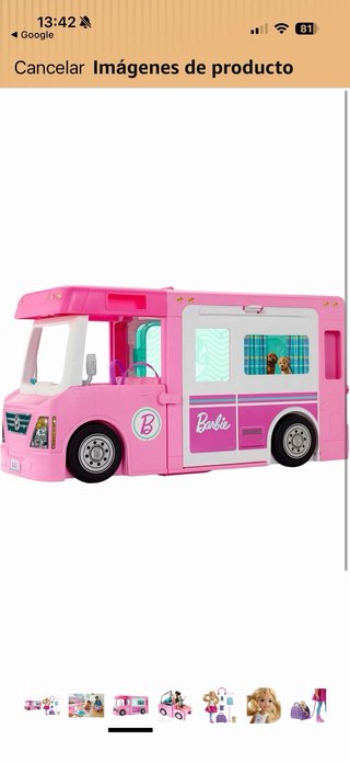 Barbie Autocaravana 3 en 1 Transformable