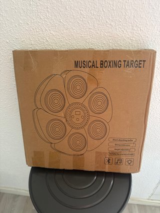 Diana de boxeo musical para pared