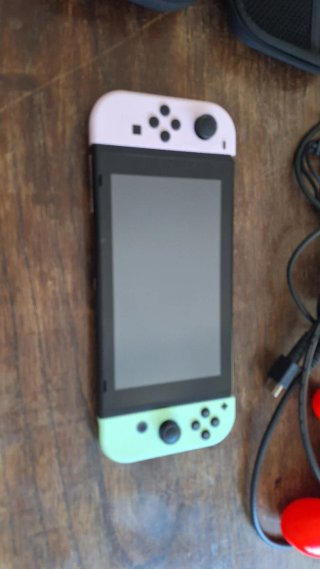 Nintendo Switch+Accesorios Pastel+Accesorios mando