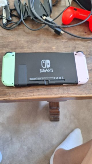 Nintendo Switch+Accesorios Pastel+Accesorios mando