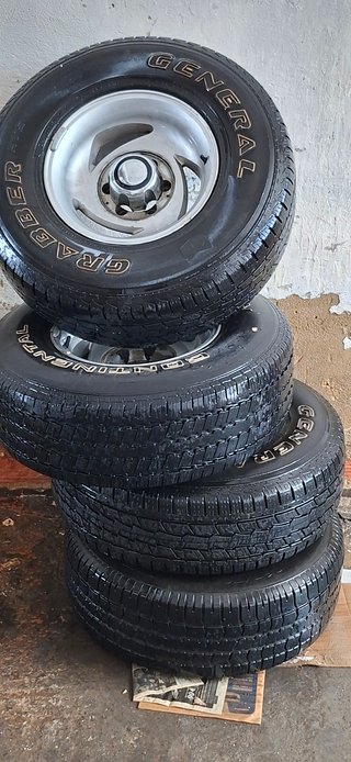 ruedas con llanta 265/75 R15 112s m+s General 4x4