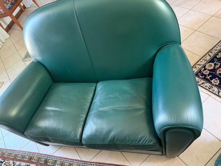 Divano Frau Vanity Fair Pelle Verde