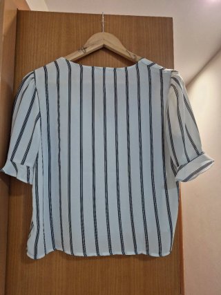 Conjunto jeans Olivia + blusa Mango