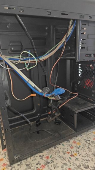 Caja PC Negra Gaming 5 ventiladores