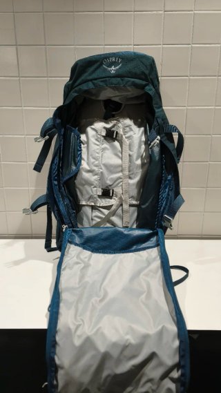 Mochila Osprey Fairview 50L Azul/Verde