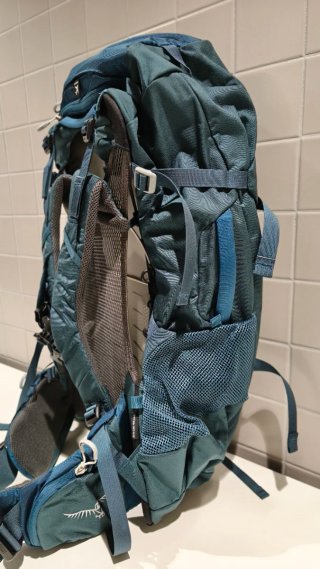 Mochila Osprey Fairview 50L Azul/Verde